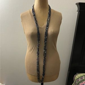 Facetted Mystic Bead Twisted Strand Necklace New